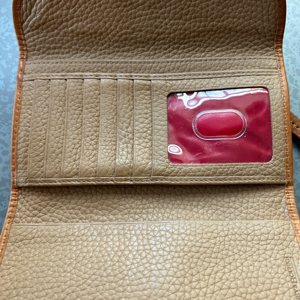 Dooney and Burke tan wallet.